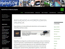Tablet Screenshot of hydroflow.es