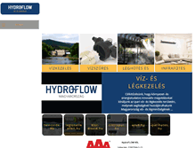 Tablet Screenshot of hydroflow.hu